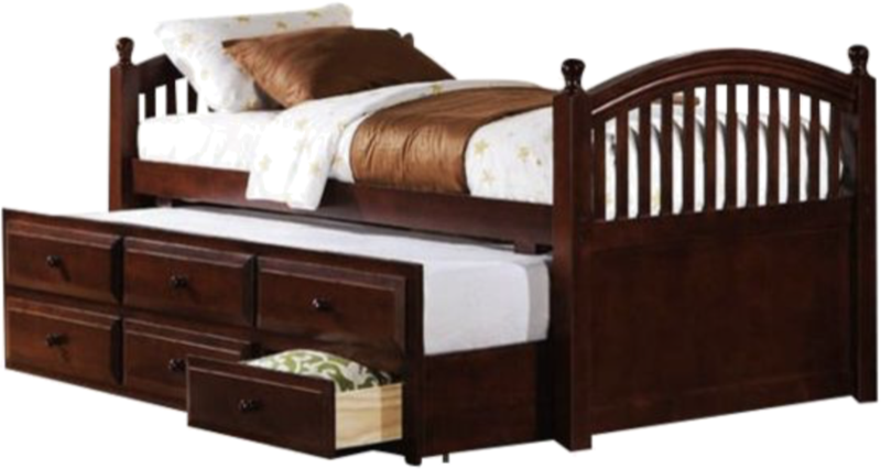 Multi Purpose Double Bed Clipart (800x426), Png Download