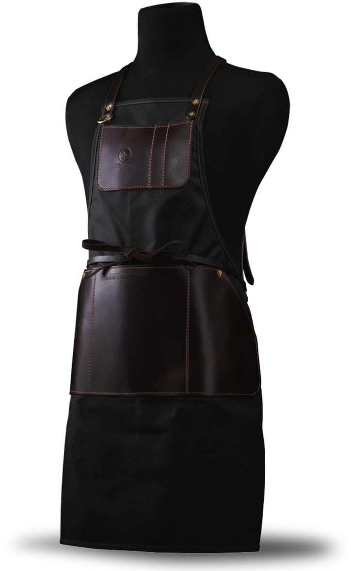 Premium Barber & Stylist Apron - Leather Clipart (1200x1200), Png Download