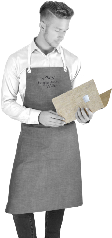 Waiter`s Apron With Branding - Vintage Clothing Clipart (424x800), Png Download