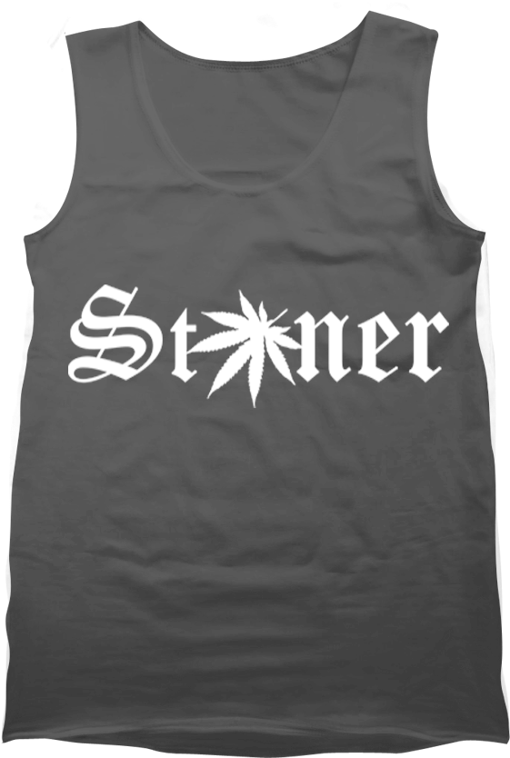 "stoner" Tank W - Active Tank Clipart (561x834), Png Download