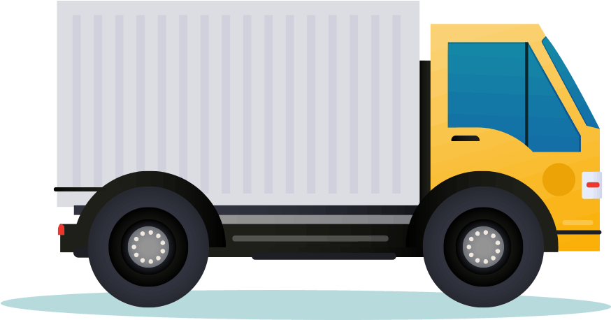 Advertise Moving Truck - Illustration Clipart (890x470), Png Download