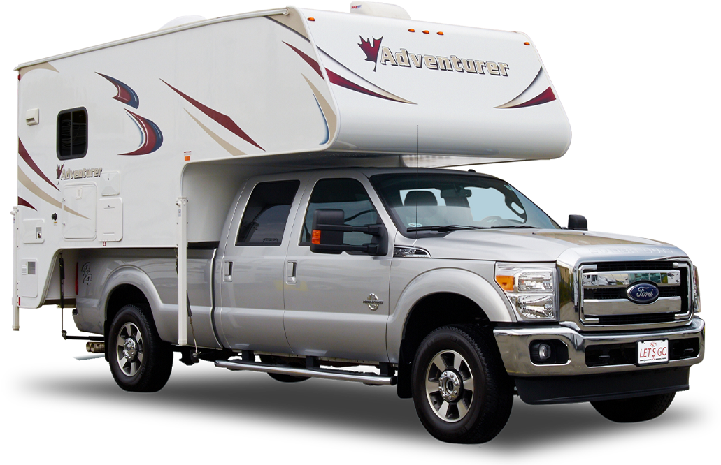 Truck Camper - Ford Motor Company Clipart (1070x680), Png Download