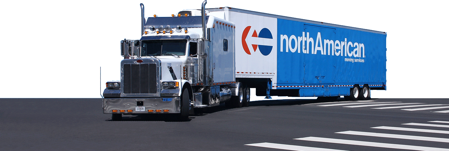 Request A Quote Moving Services - North American Van Lines Clipart (1550x521), Png Download