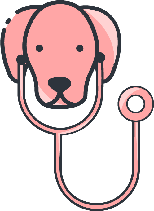A Dog With A Stethoscope - Dog Clipart (680x680), Png Download