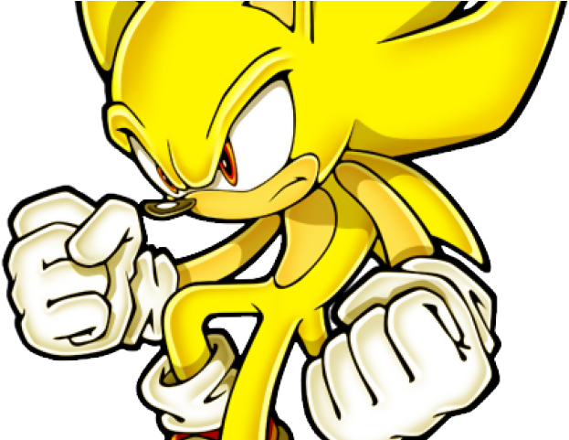 Sonic The Hedgehog Clipart Super Sonic - Super Sonic The Hedgehog - Png Download (640x480), Png Download