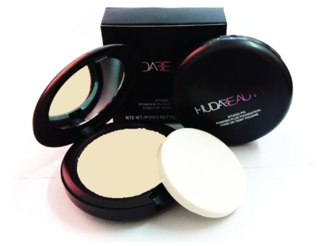 Dios Huda Beauty 2in1 Pressed Powder Nude 20gm Gm - Huda Beauty Face Powder Clipart (1100x1100), Png Download