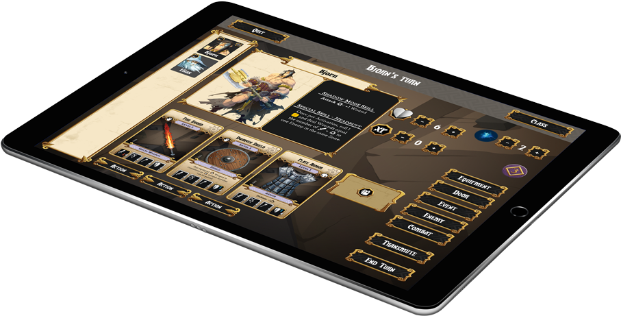 Massive Darkness Companion App - Smartphone Clipart (920x503), Png Download