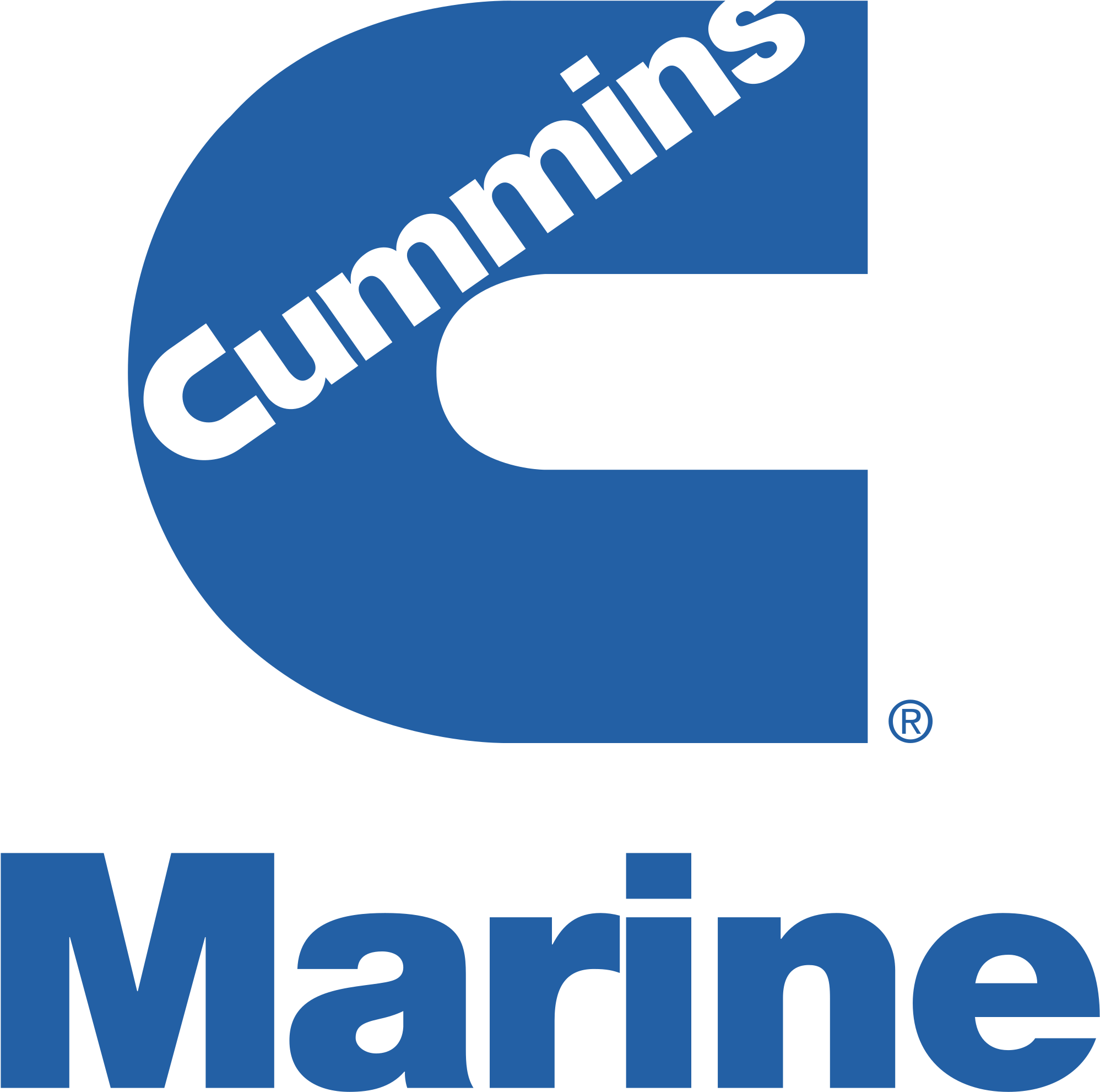 Cummins Marine Logo Png Transparent - Cummins Marine Logo Clipart (2400x2400), Png Download