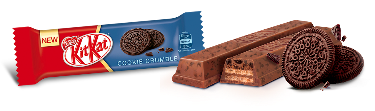 Kit Kat Caramel Crisp , Png Download - Kit Kat Clipart (1275x378), Png Download