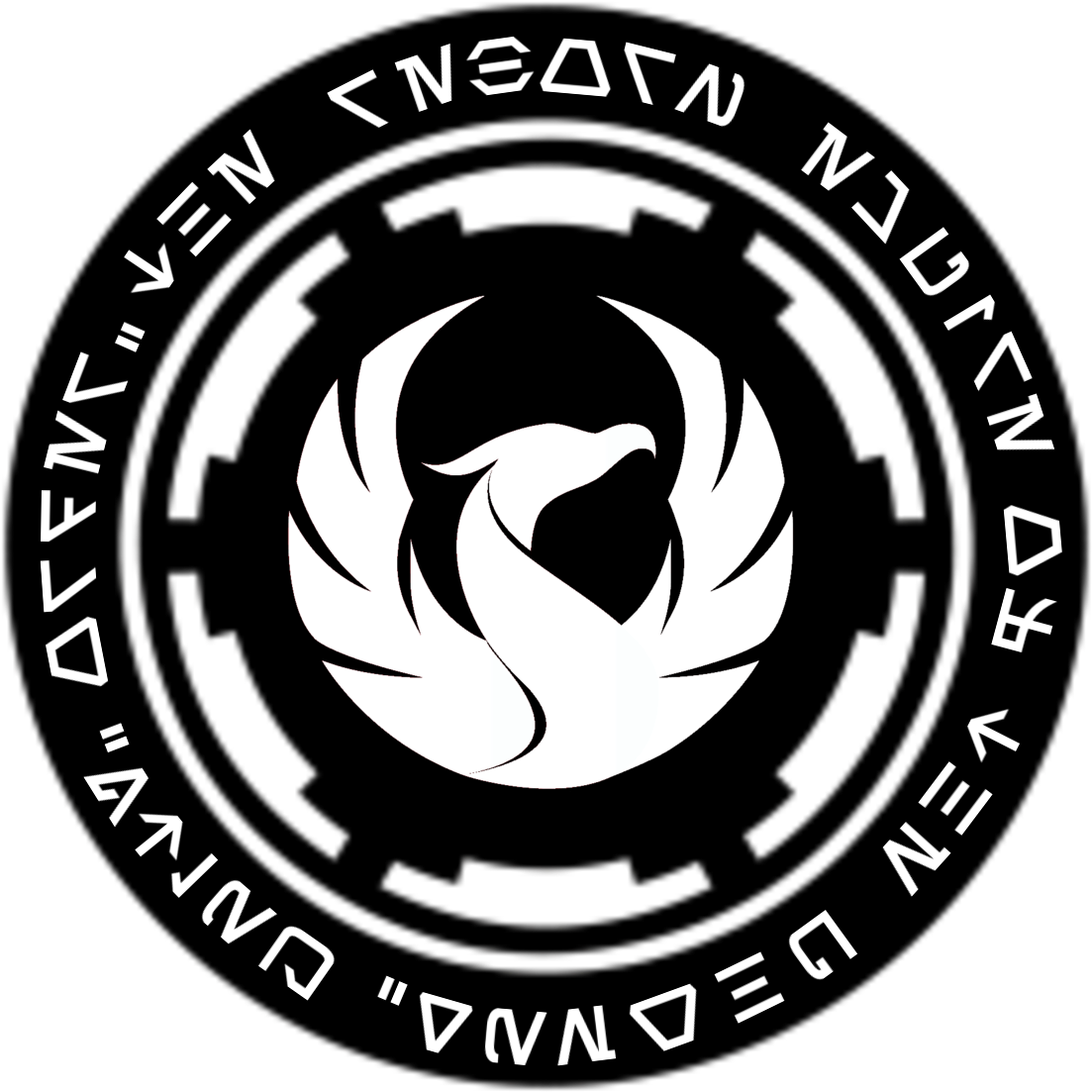 Reborn Empire Of The Phoenix - Galactic Empire Logo Clipart (1103x1103), Png Download