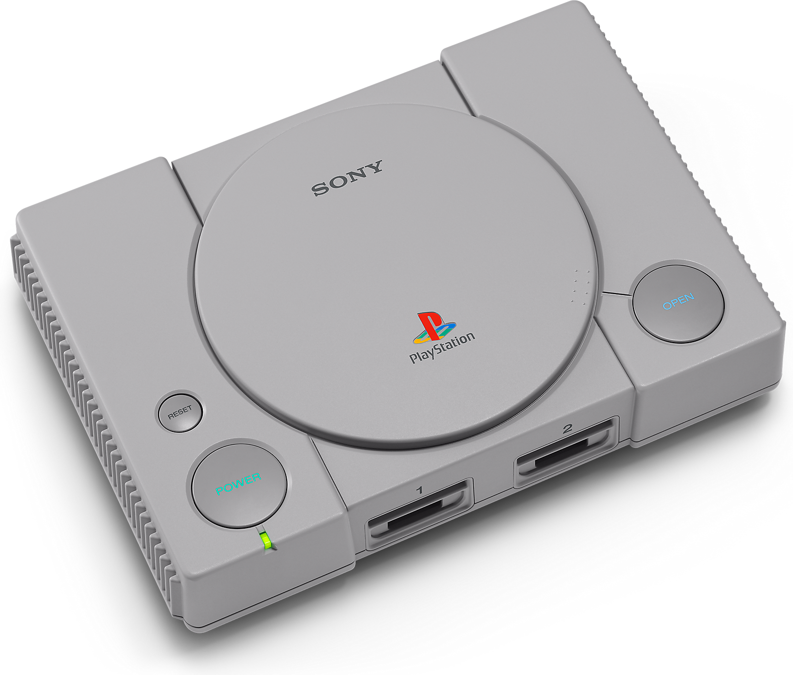 It Looks Almost Exactly Like The Original Playstation - Playstation One Clipart (1599x1361), Png Download