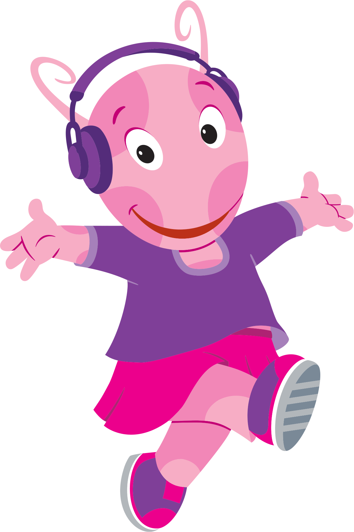 Download - Backyardigans Move To The Music Clipart (1229x1846), Png Download