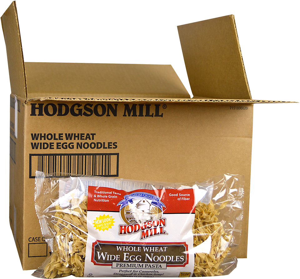 Whole Wheat Egg Noodles - Hodgson Mill Clipart (961x896), Png Download