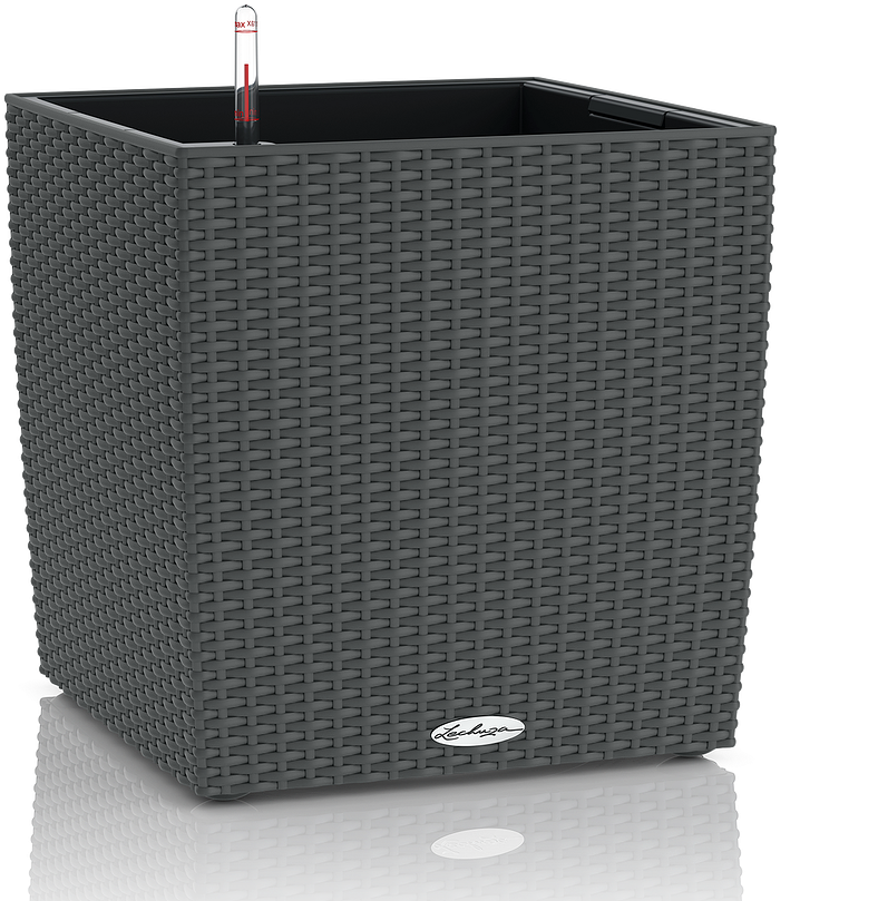 Cube Cottage 30 Self-watering Planters - Lechuza Cube Cottage Clipart (788x809), Png Download