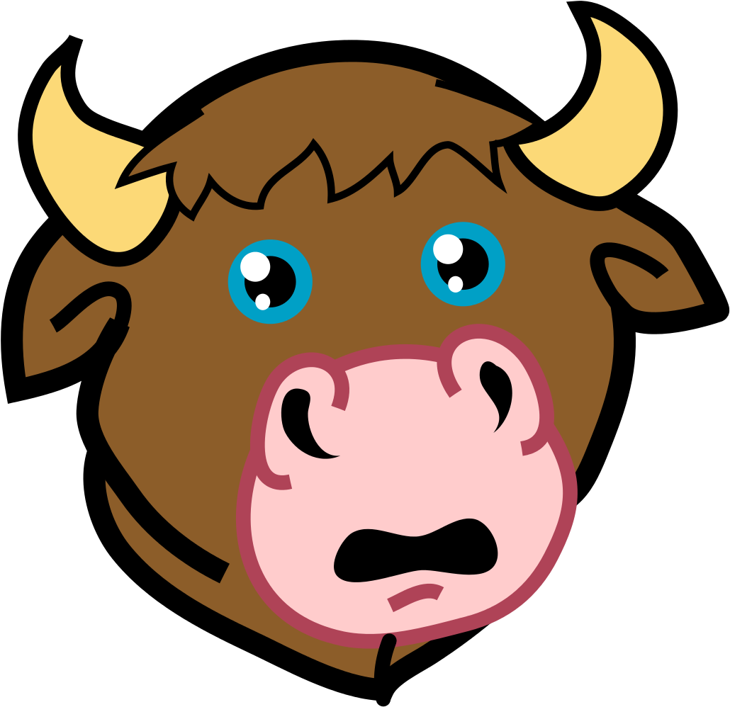 Bull Icon - Masque De Taureau À Imprimer Clipart (1038x1024), Png Download