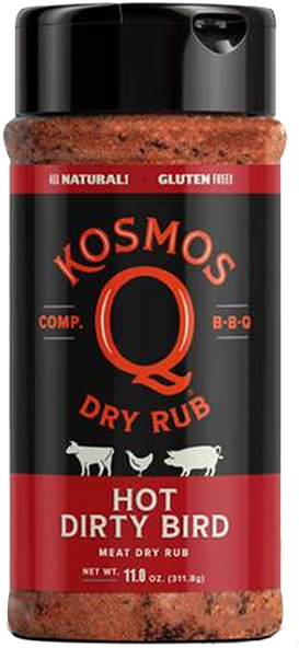 Kosmo's Dirty Bird Hot Rub 11 - Kosmos Q Clipart (600x600), Png Download