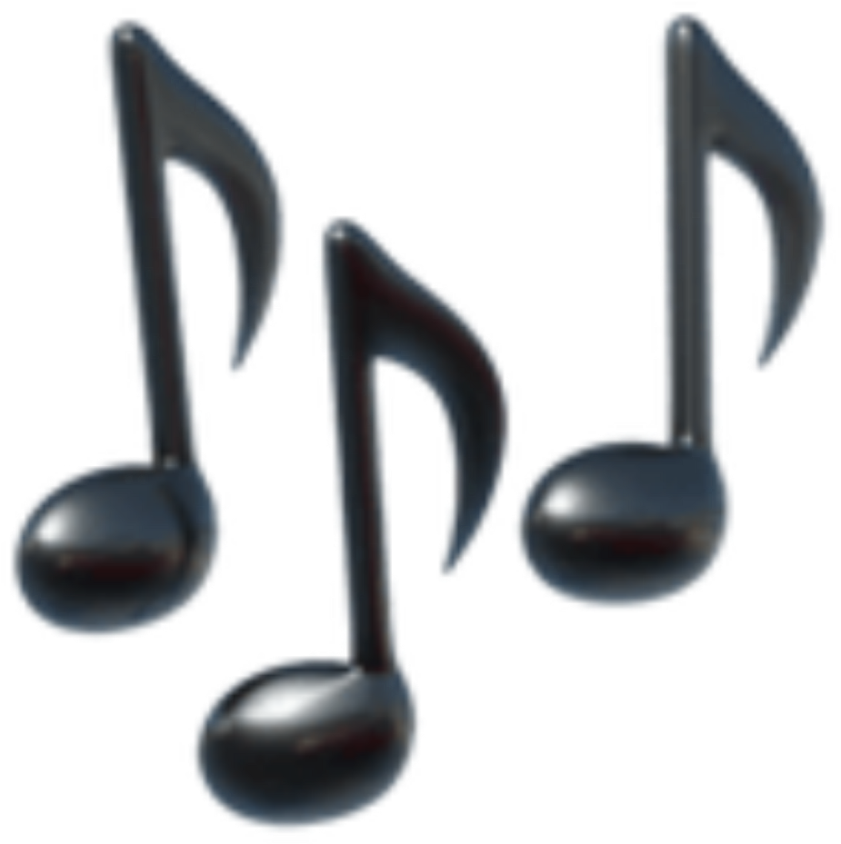 musica emoji emojis emojisticker Music Note Emoji Clipart Large