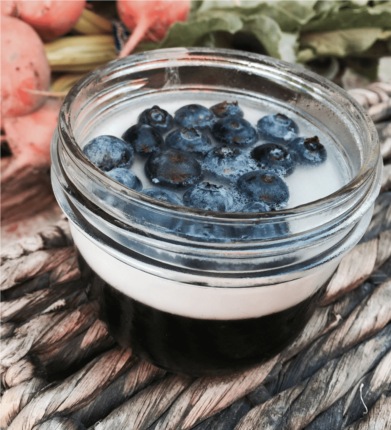 Cherry Jello Cream Pic - Blueberry Clipart (1536x2048), Png Download