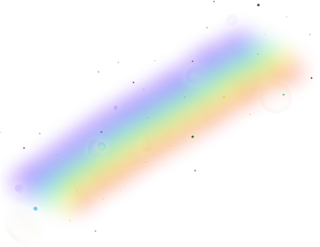 Tumblr Rainbow Png Transparent Background - Rainbow Clipart (1024x1024), Png Download