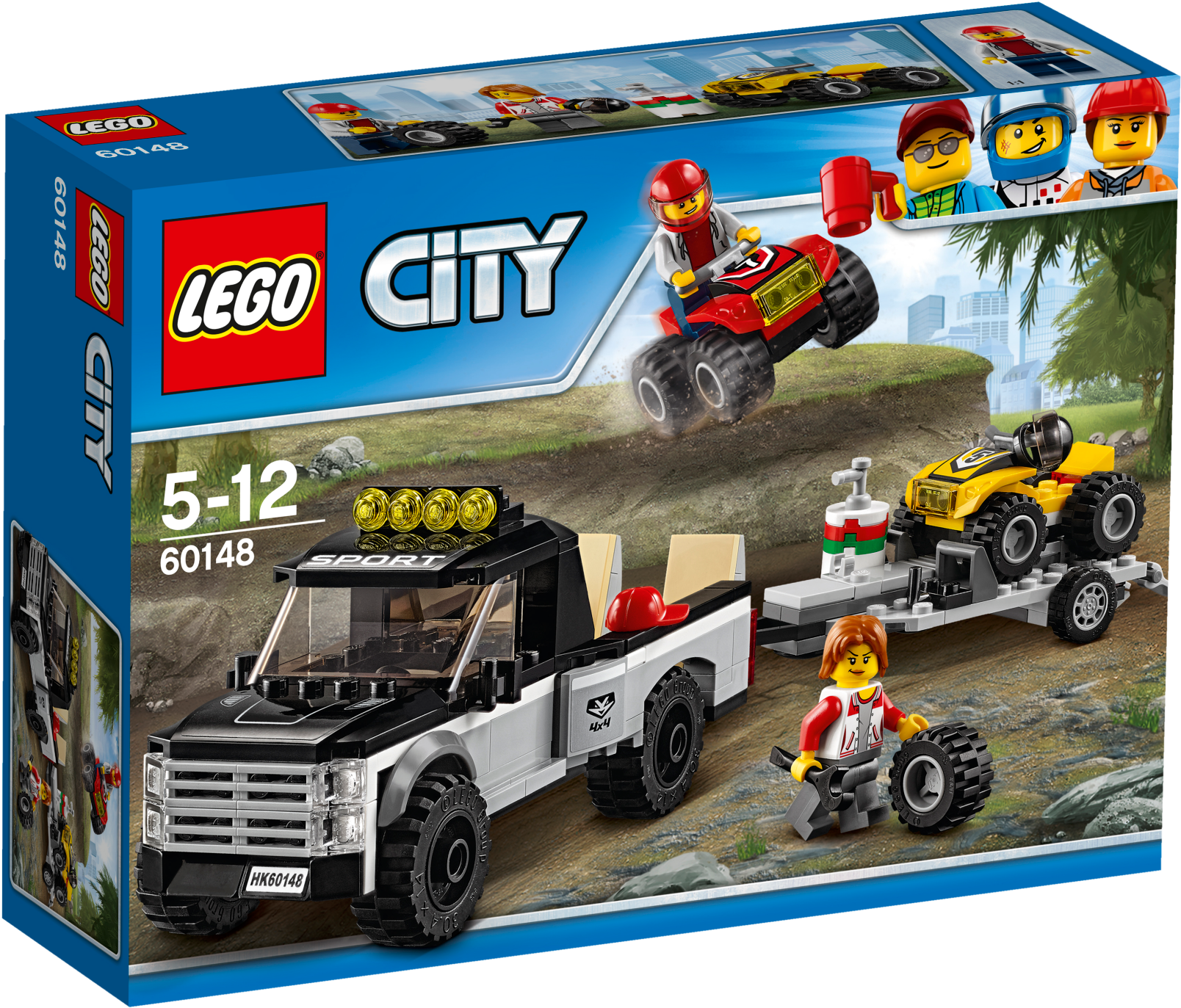 Lego Atv Race Team Clipart (2400x1800), Png Download