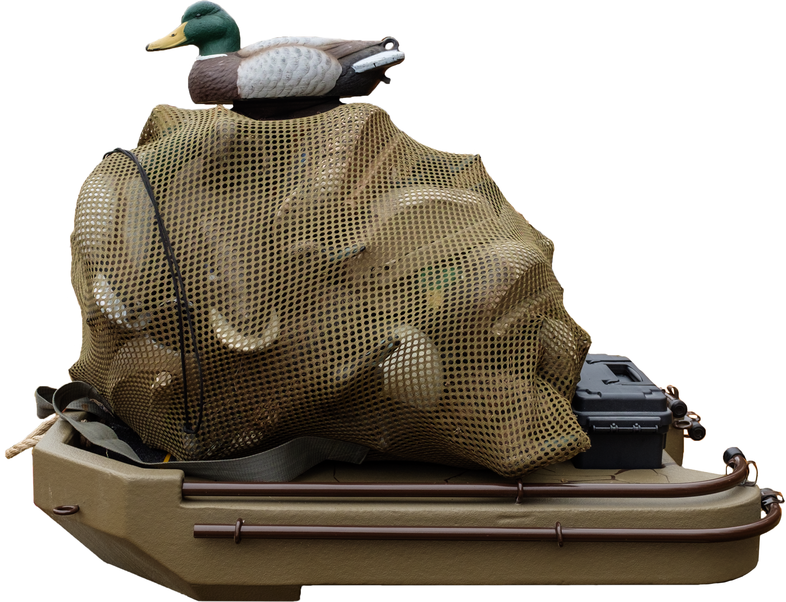 Delta Decoy Sled Clipart (2733x2095), Png Download