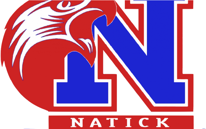 Red Hawks Defeat Flyers 63-45 - Natick High School Clipart (800x445), Png Download