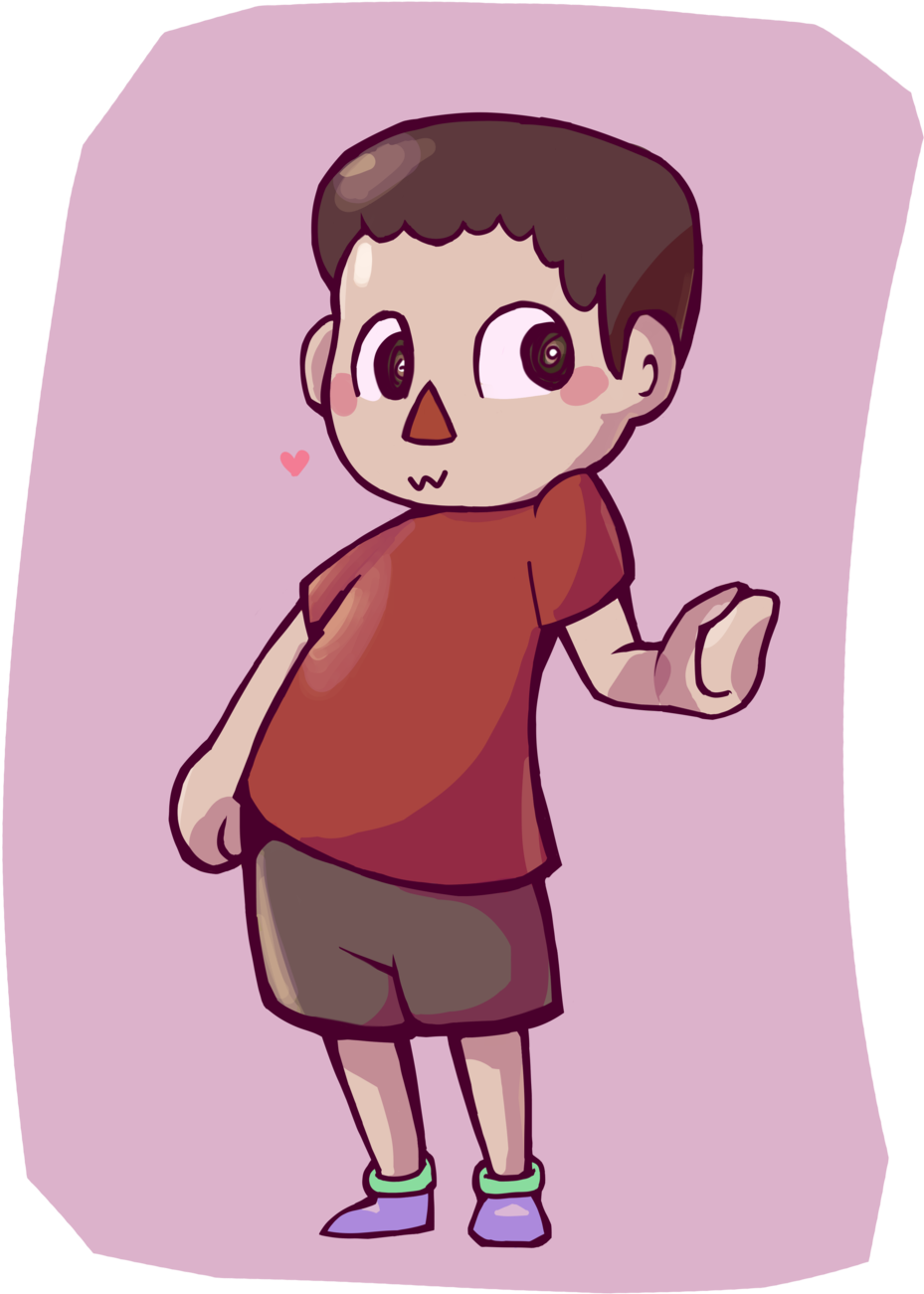 Its Pretty Old, But Its The Villager I Love Him, Hes - Cartoon Clipart (1280x1440), Png Download