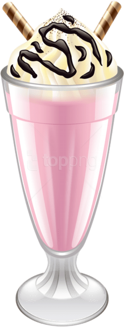 Free Png Download Pink Milk Shake Transparent Png Images - Transparent Background Milkshake Clipart (480x1269), Png Download