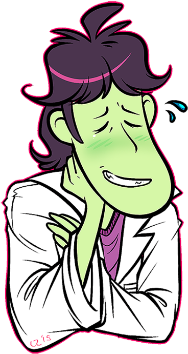 I Love This Eggplant Trash <3 - Cartoon Clipart (485x750), Png Download