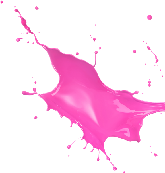 El Mundo En Colores - Pink Splash Color Clipart (584x640), Png Download