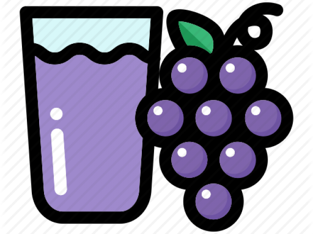 Grape Juice Clipart - Png Download (640x480), Png Download