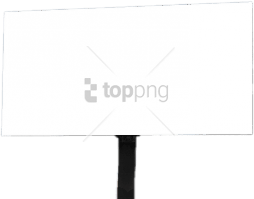 Free Png Empty Billboard Png Image With Transparent - Display Device Clipart (850x671), Png Download