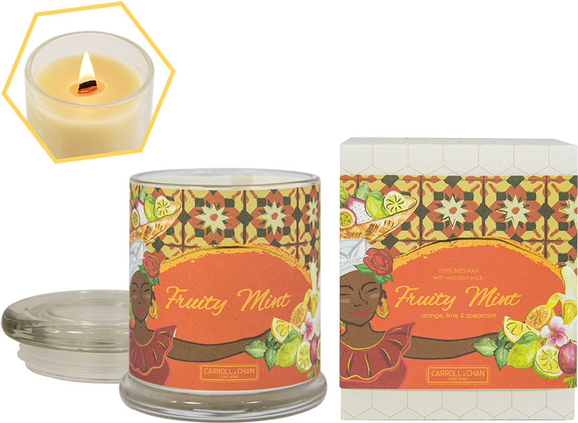 Fruity Mint Jar Candle - Candle Clipart (1000x1000), Png Download