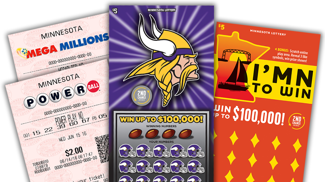 08 Ticket Fan - Minnesota Lottery Clipart (1140x640), Png Download