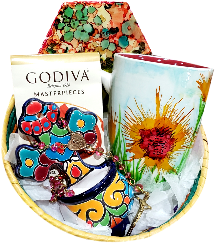 Mothers Day Gift Basket Raffle Ticket - Box Clipart (859x1024), Png Download