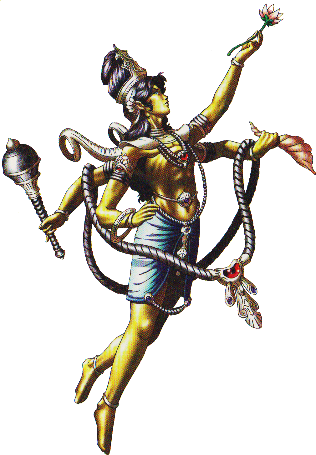 Vishnu - Vishnu Shin Megami Clipart (1070x1514), Png Download