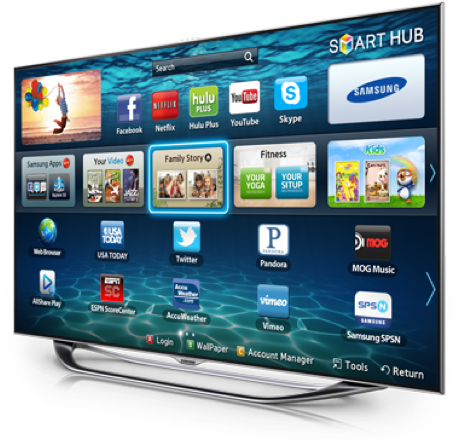 Ukrainian On Mediacast Samsungsmarttv - Samsung Smart Tv Series 10 Clipart (800x500), Png Download