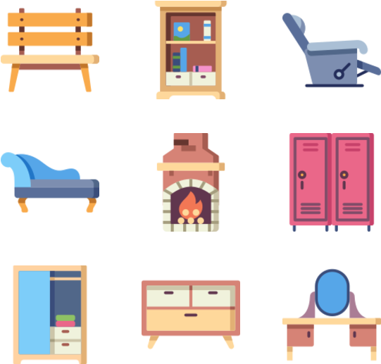 Furnitures - Chair Clipart (600x564), Png Download
