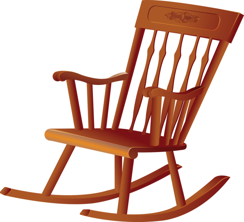 Фотки Art Furniture, Rocking Chair, Clipart, Smileys, - Rocking Chair Images Clip Art - Png Download (800x729), Png Download