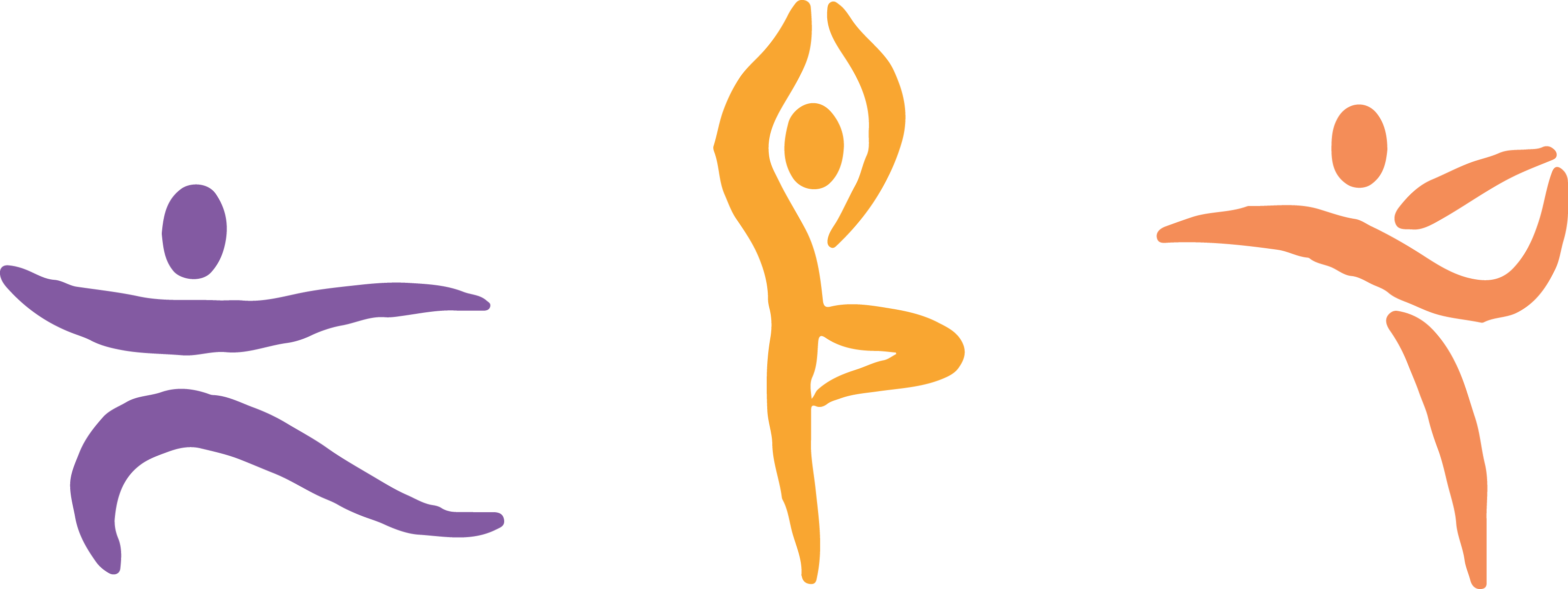 Yoga Clipart Stress Relief - Png Download (3082x1158), Png Download