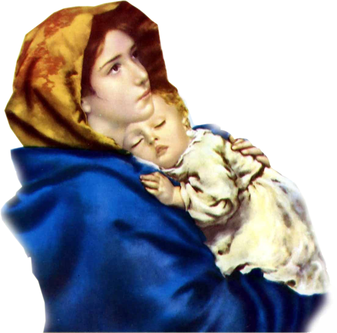 1169 X 1183 9 0 - Mother Mary And Jesus Clipart (1169x1183), Png Download