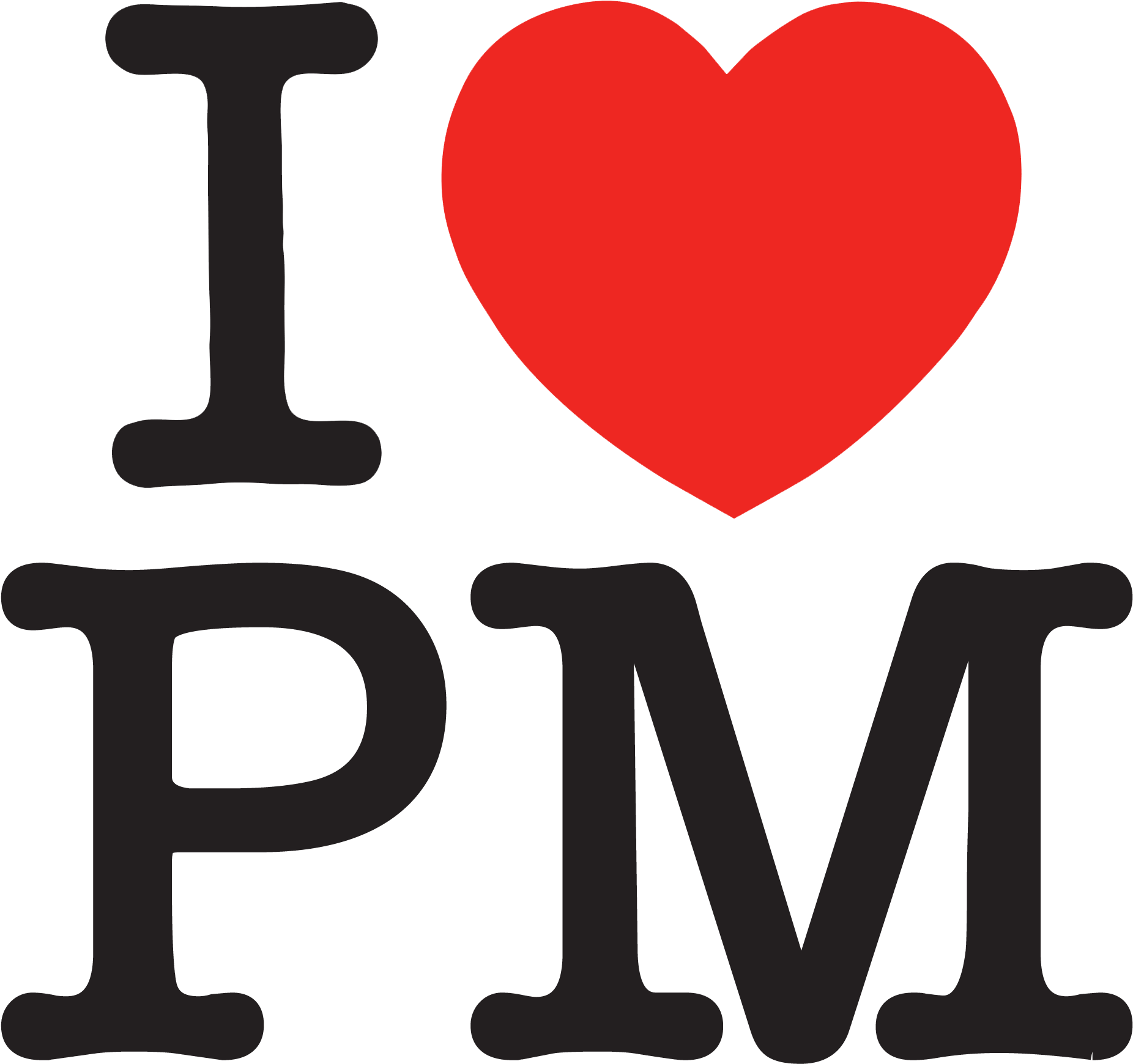 P M Love Logo By Job Runolfsdottir - Love New York Clipart (2000x1860), Png Download