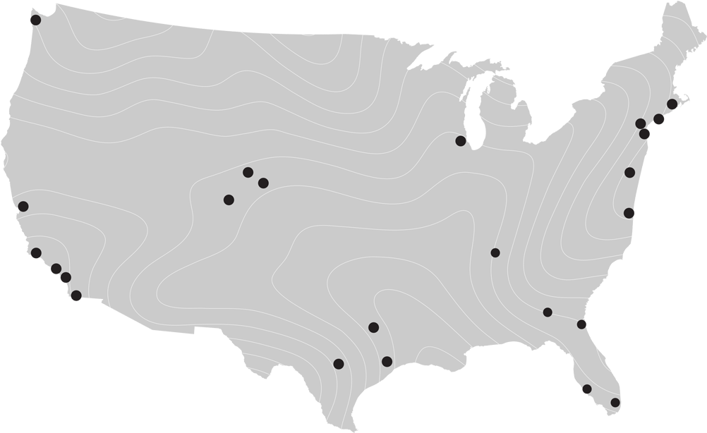 Local Expertise - Us And Britain Map Clipart (1620x1010), Png Download