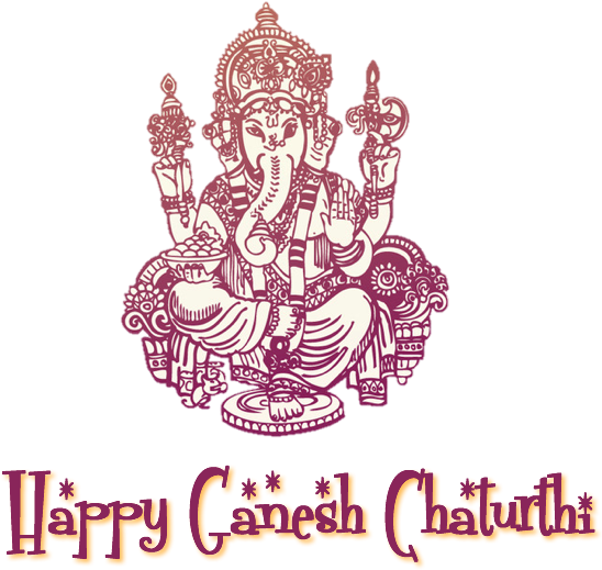 Ganesh Drawing Crown - Hindu Muslim Eid Mubarak Clipart (600x600), Png Download