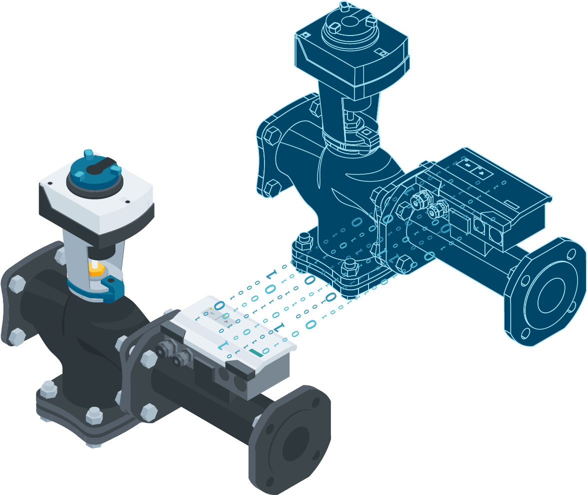 Trends & Topics - Siemens Intelligent Valve Clipart (1921x1081), Png Download