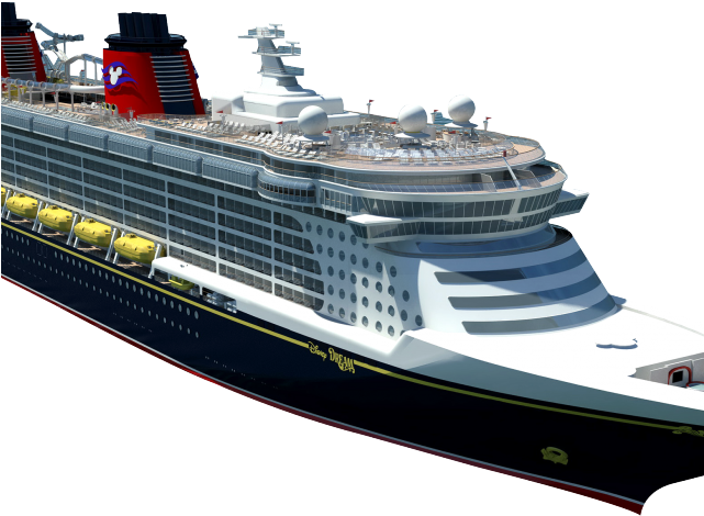 Cruise Ship Clipart Picsart Png - Disney Cruise Line Dream Ship Transparent Png (640x480), Png Download