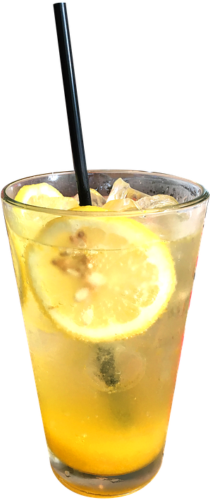 Laminated Poster Drinks Lemon Ade Cool Lemonade Poster - น้ำ เลมอน Png Clipart (297x720), Png Download