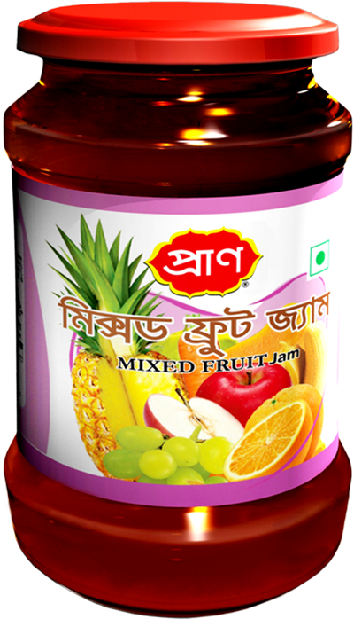 Pran Mixed Fruit Jam Seedless Fruit Clipart Large Size Png Image 