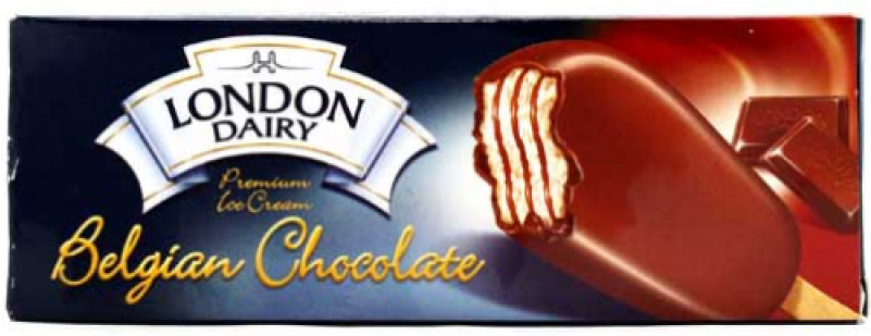 11970 - London Dairy Belgian Chocolate Clipart (800x800), Png Download