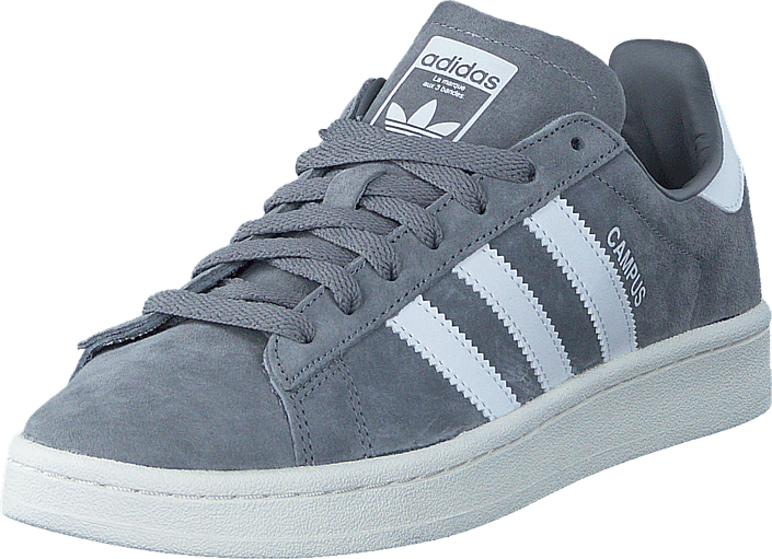 Adidas Originals Campus Grey Three F17/ftwr White/chal - Adidas Campus Clipart (705x511), Png Download